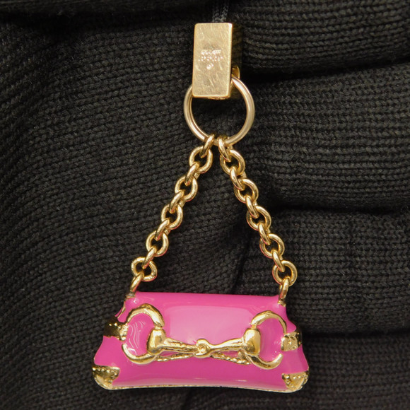 Gucci Bag Motif Strap Charm Keychain Pink - Picture 4 of 12